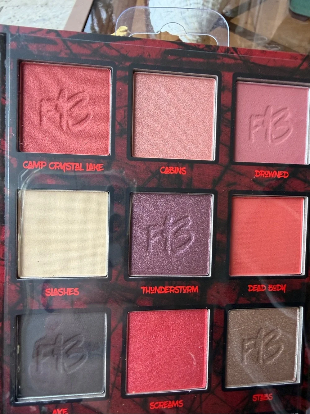 Friday the 13th Glow-In-The-Dark Eyeshadow Palette - 12 Shades